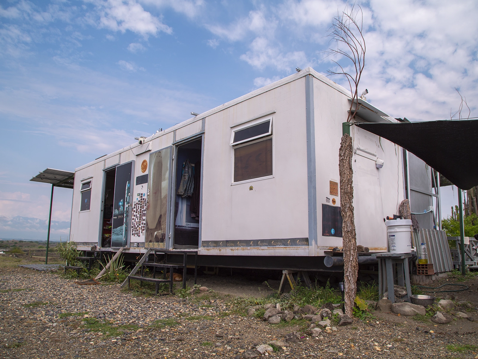 Alojamiento glamping doble en el Campamento Orión
