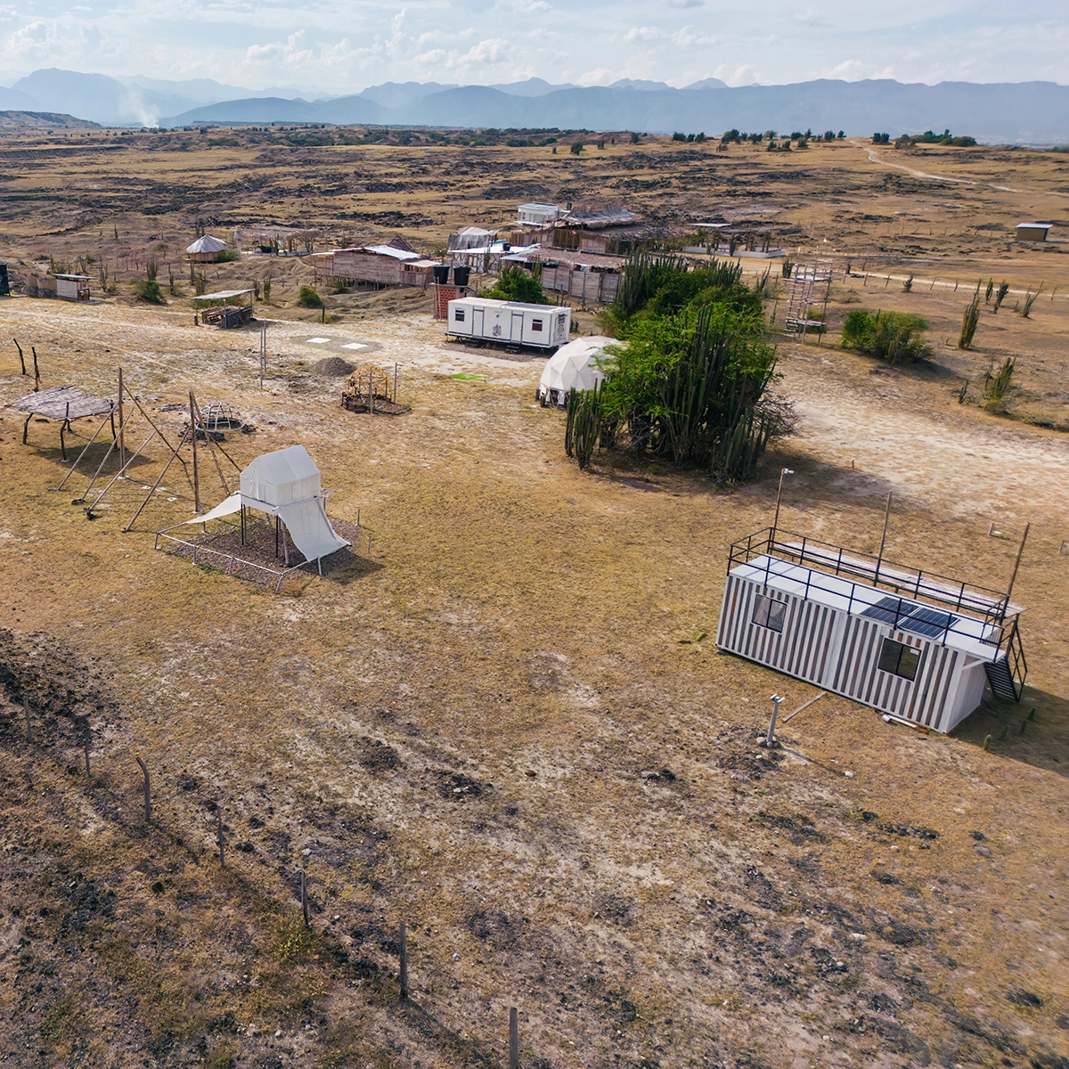 Campamento Orión en el Desierto de la Tatacoa